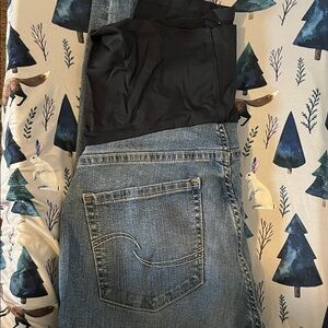 Classic Blue Denim Maternity Jeans